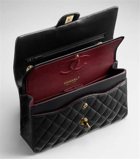 chanel classic caviar flap bag black silver hardware replica|12 Ways to Spot a Fake Chanel .